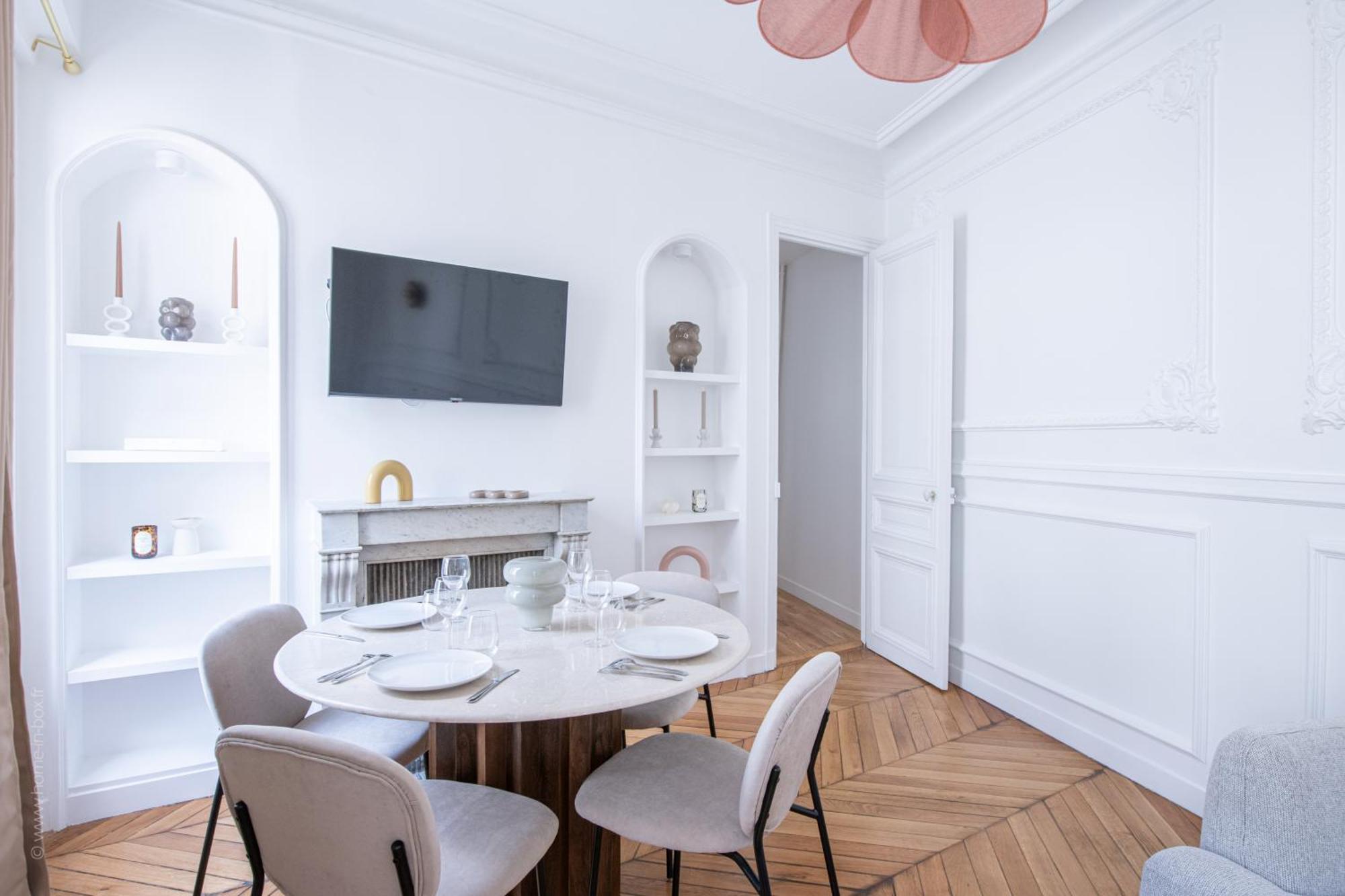 Appartement Le Trocadero - 5 Minutes A Pied De La Tour Eiffel - Place Trocadero - 5 Personnes - Cadre Exceptionnel - Entierement Climatise *