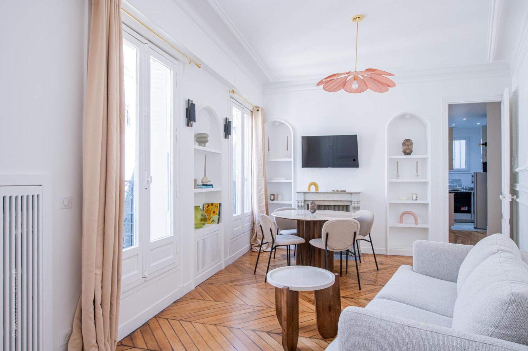Appartement Le Trocadero - 5 Minutes A Pied De La Tour Eiffel - Place Trocadero - 5 Personnes - Cadre Exceptionnel - Entierement Climatise Parijs